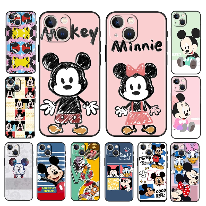 Anime Mickey Mouse Cute Black Phone Case For Apple iPhone 14 13 12 11 Pro Max Mini XS Max X XR 7 8 6 6S Plus 5S Soft Cover Coque
Anime Mickey Mouse Cute Black Phone Case For Apple iPhone 14 13 12 11 Pro Max Mini XS Max X XR 7 8 6 6S Plus 5S Soft Cover Coque
