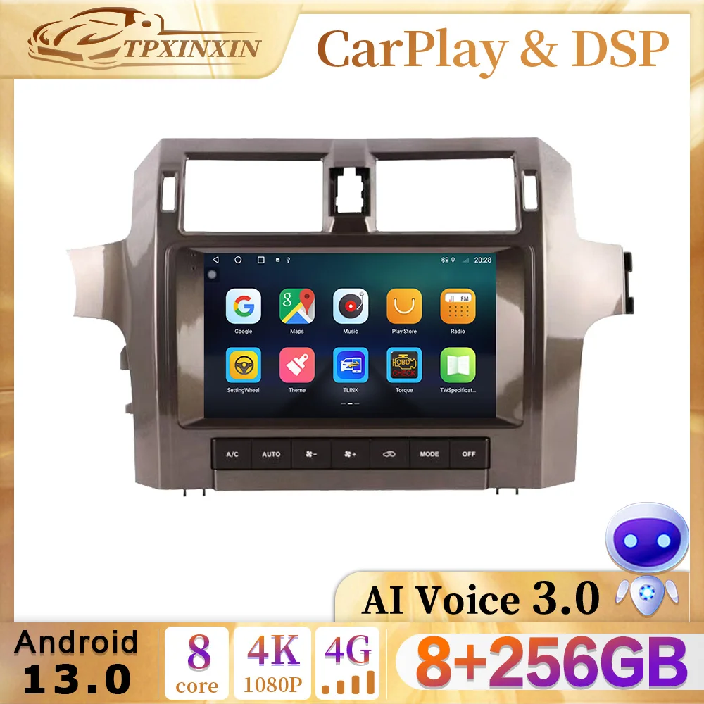 8+256GB Android 13.0 CarPlay AutoRadio For Lexus GX460 2010-2019 Car Radio Multimedia Auto DVD Player Navigation Stereo GPS Unit
8+256GB Android 13.0 CarPlay AutoRadio For Lexus GX460 2010-2019 Car Radio Multimedia Auto DVD Player Navigation Stereo GPS Unit