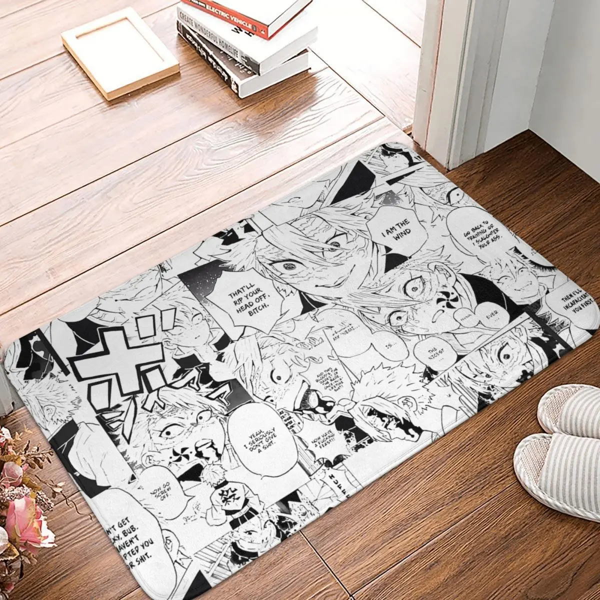 Demon Slayer Kimetsu No Yaiba Kamado Anime Non-slip Doormat Sanemi Collage Bath Kitchen Mat Welcome Carpet Indoor Pattern Decor
Demon Slayer Kimetsu No Yaiba Kamado Anime Non-slip Doormat Sanemi Collage Bath Kitchen Mat Welcome Carpet Indoor Pattern Decor