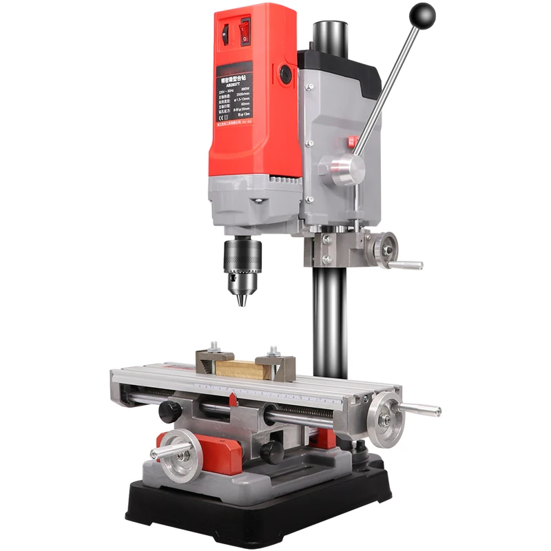 AB2856T Mini Rotary Table Drilling Machine Multi-function Bench Drill Small 220v Home Small Electric Drill Milling Machine
AB2856T Mini Rotary Table Drilling Machine Multi-function Bench Drill Small 220v Home Small Electric Drill Milling Machine
