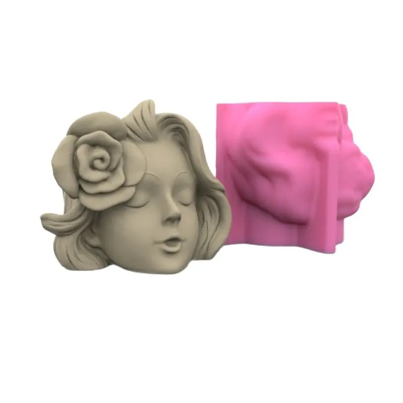 Posh Girl Silicone Mold for Handmade Desktop Decoration Gypsum Flowerpot Pen Case Silicone Mould Handicrafts Making Tool
Posh Girl Silicone Mold for Handmade Desktop Decoration Gypsum Flowerpot Pen Case Silicone Mould Handicrafts Making Tool