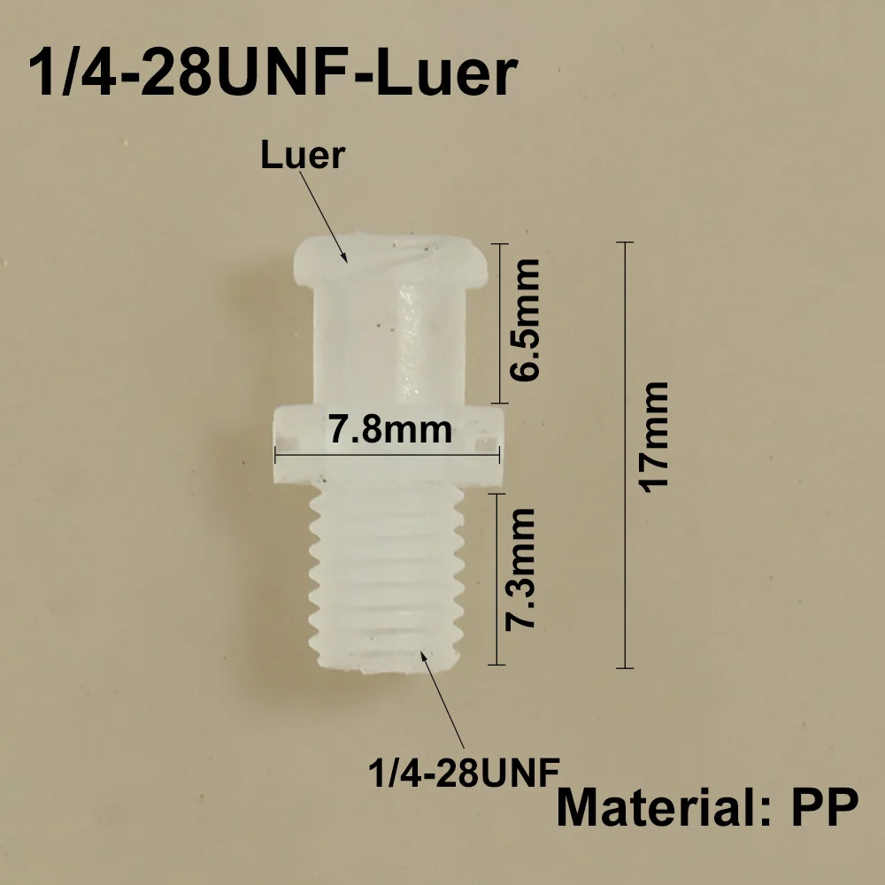 Адаптер резьбы Люэра 1/4-28UNF
Адаптер резьбы Люэра 1/4-28UNF
