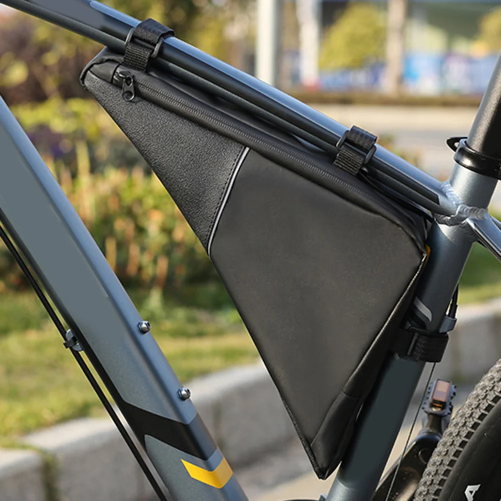 Beam Bag Bicycle Triangle Bag 20cm*29cm*37cm Black Mountain Road PU Material Practical Triangular Beam Package
Beam Bag Bicycle Triangle Bag 20cm*29cm*37cm Black Mountain Road PU Material Practical Triangular Beam Package
