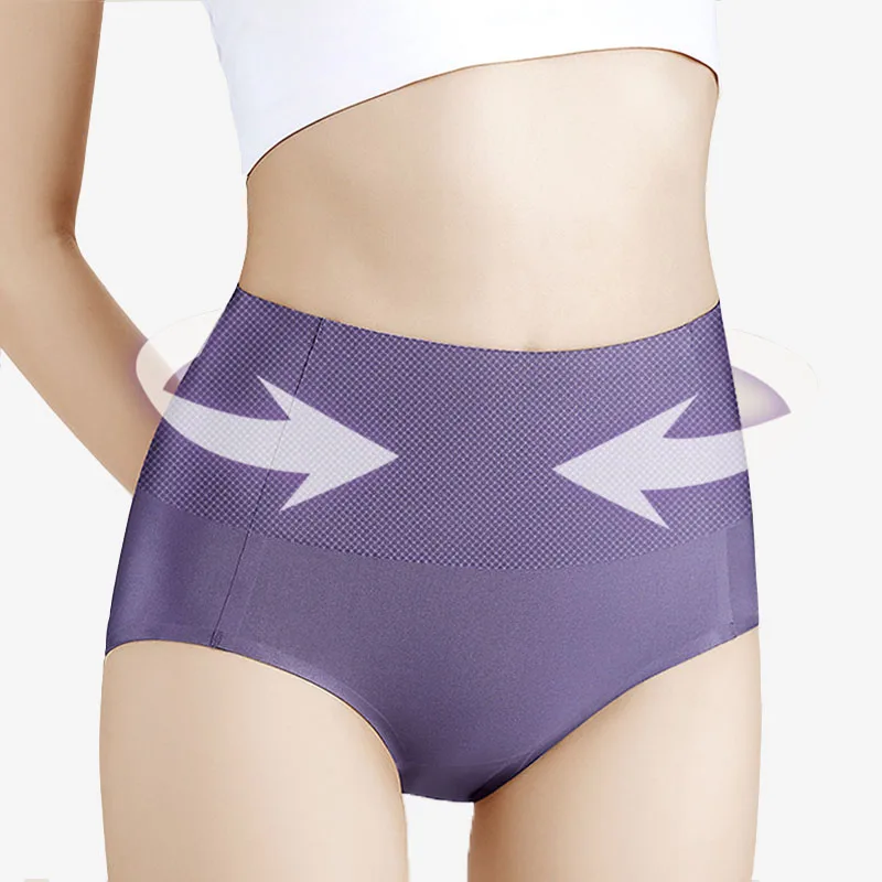 1 Piece Ice Silk High Waist Abdominal Underpants Women's Seamless Antibacterial Abdominal Briefs Lightweight Breathable Bottoms
1 Piece Ice Silk High Waist Abdominal Underpants Women's Seamless Antibacterial Abdominal Briefs Lightweight Breathable Bottoms