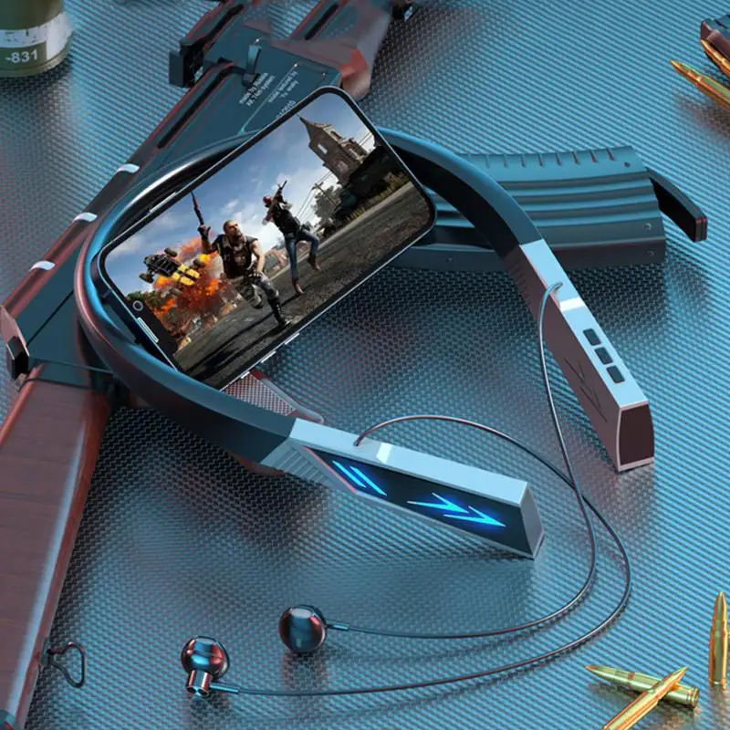 Sports Bluetooth 5.2 Earphone Long Endurance Luminous Wireless Headset Neckband 48 Hours Games Headset For Xiaomi Huawei Phone
Sports Bluetooth 5.2 Earphone Long Endurance Luminous Wireless Headset Neckband 48 Hours Games Headset For Xiaomi Huawei Phone