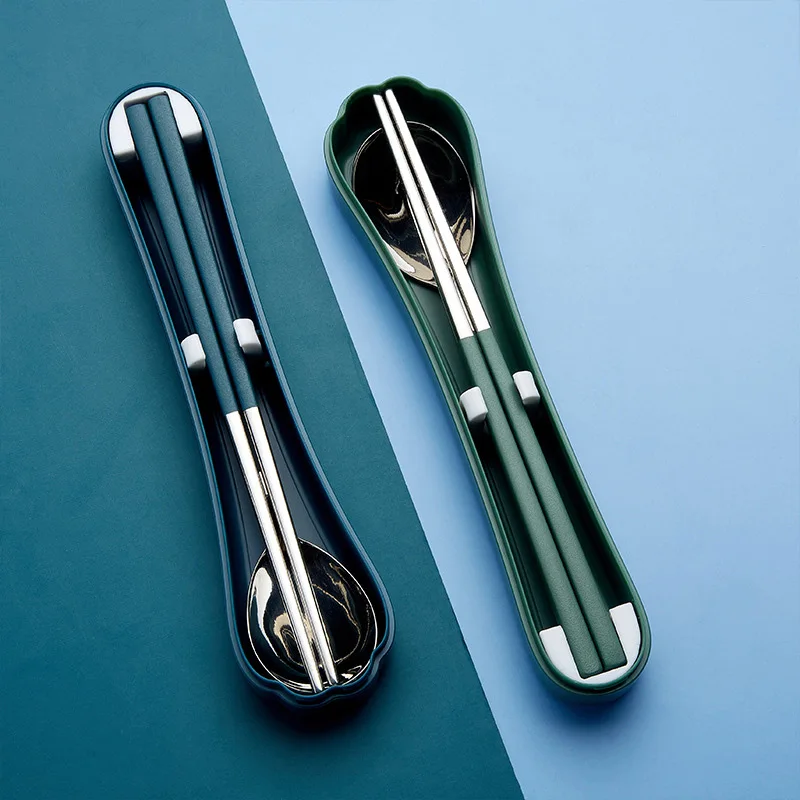 2Pcs Cutlery Set Portable Stainless Steel Spoon Chopsticks Dinnerware Set With Cat Claw Shape Box for Lunch Box Accessories
2Pcs Cutlery Set Portable Stainless Steel Spoon Chopsticks Dinnerware Set With Cat Claw Shape Box for Lunch Box Accessories