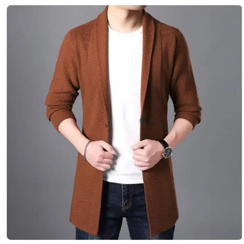New Cardigan Sweater Knit Coat Men's Fashion Knitted Slim Coats Men Knitwear Outerwear Woolen Sweaters Mens Male clothes
New Cardigan Sweater Knit Coat Men's Fashion Knitted Slim Coats Men Knitwear Outerwear Woolen Sweaters Mens Male clothes