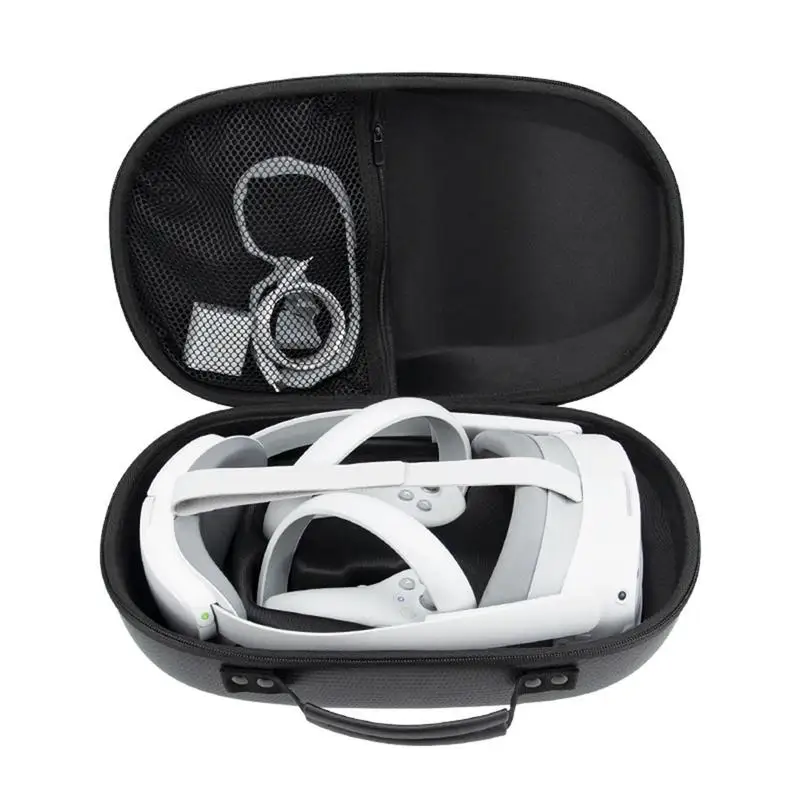 Travel Carrying Case Compatible With PICO4 VR Electronic Accessories Bag For Trips Portable Storage Box With Comfy Handle
Travel Carrying Case Compatible With PICO4 VR Electronic Accessories Bag For Trips Portable Storage Box With Comfy Handle