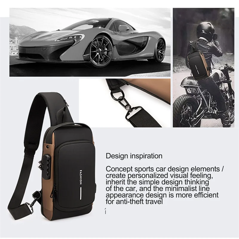 Anti-theft USB Shoulder Bag Crossbody Bag Travel Sling Bag Pack Messenger Pack Chest Bag for Male Luxury Brand Men Multifunction
Anti-theft USB Shoulder Bag Crossbody Bag Travel Sling Bag Pack Messenger Pack Chest Bag for Male Luxury Brand Men Multifunction