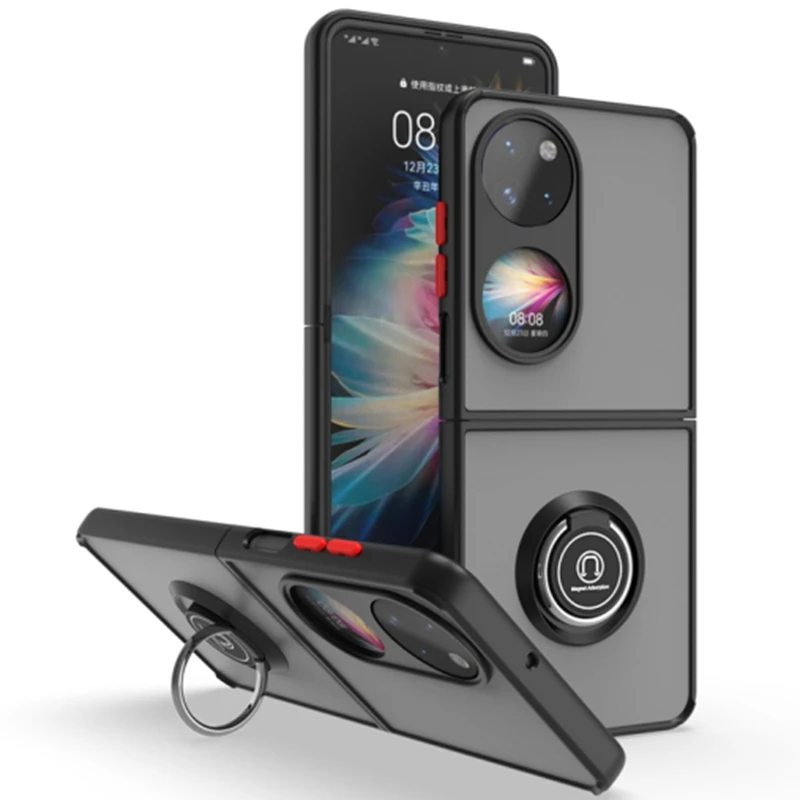 For Huawei P50 Pocket Case Camera Shockproof Phone Case For Huawei P50 Pocket BAL-L49 6.75" Magnetic Ring Stand Armor Back Cover
For Huawei P50 Pocket Case Camera Shockproof Phone Case For Huawei P50 Pocket BAL-L49 6.75" Magnetic Ring Stand Armor Back Cover