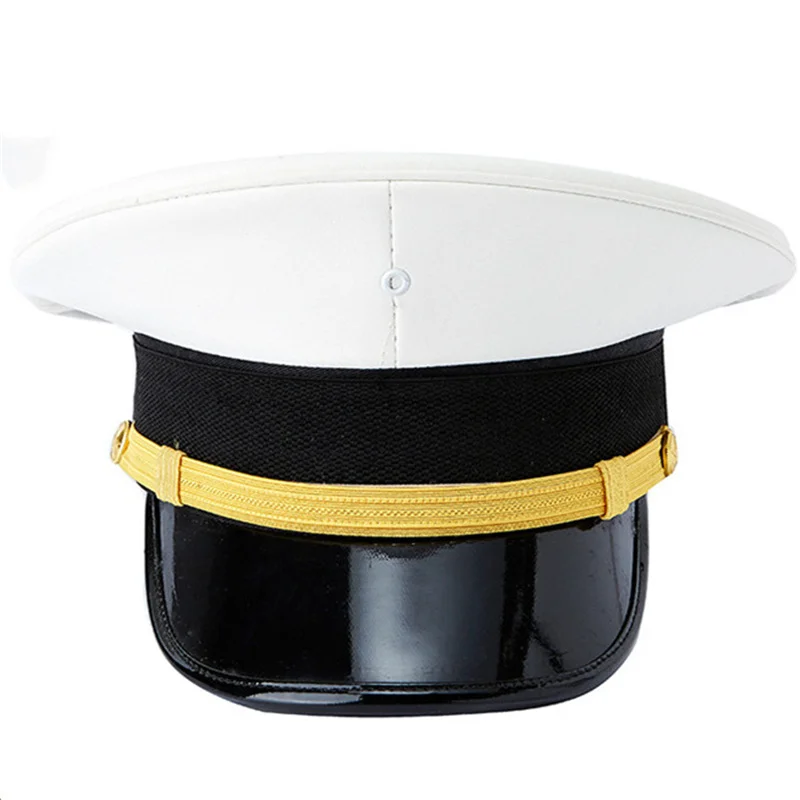 1 Piece 54-60Cm Security Apparel Accessories Guard Hat Cap Men Military Captain Flat Top Stage Hat Women Police Cotton
1 Piece 54-60Cm Security Apparel Accessories Guard Hat Cap Men Military Captain Flat Top Stage Hat Women Police Cotton