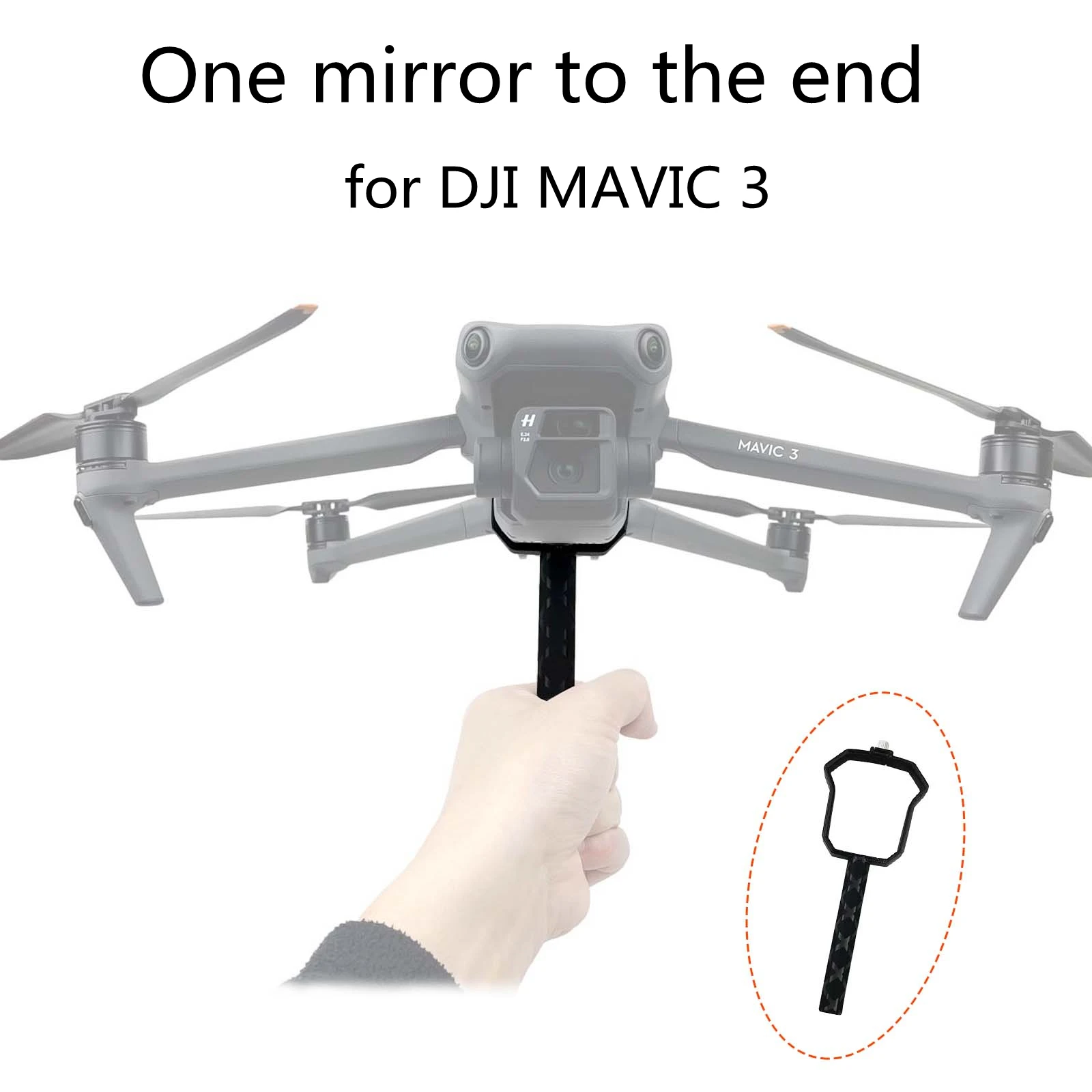 Suitable for DJI MAVIC 3 hand-connected landing gear to take off a mirror to the end, long lens shooting bracket
Suitable for DJI MAVIC 3 hand-connected landing gear to take off a mirror to the end, long lens shooting bracket