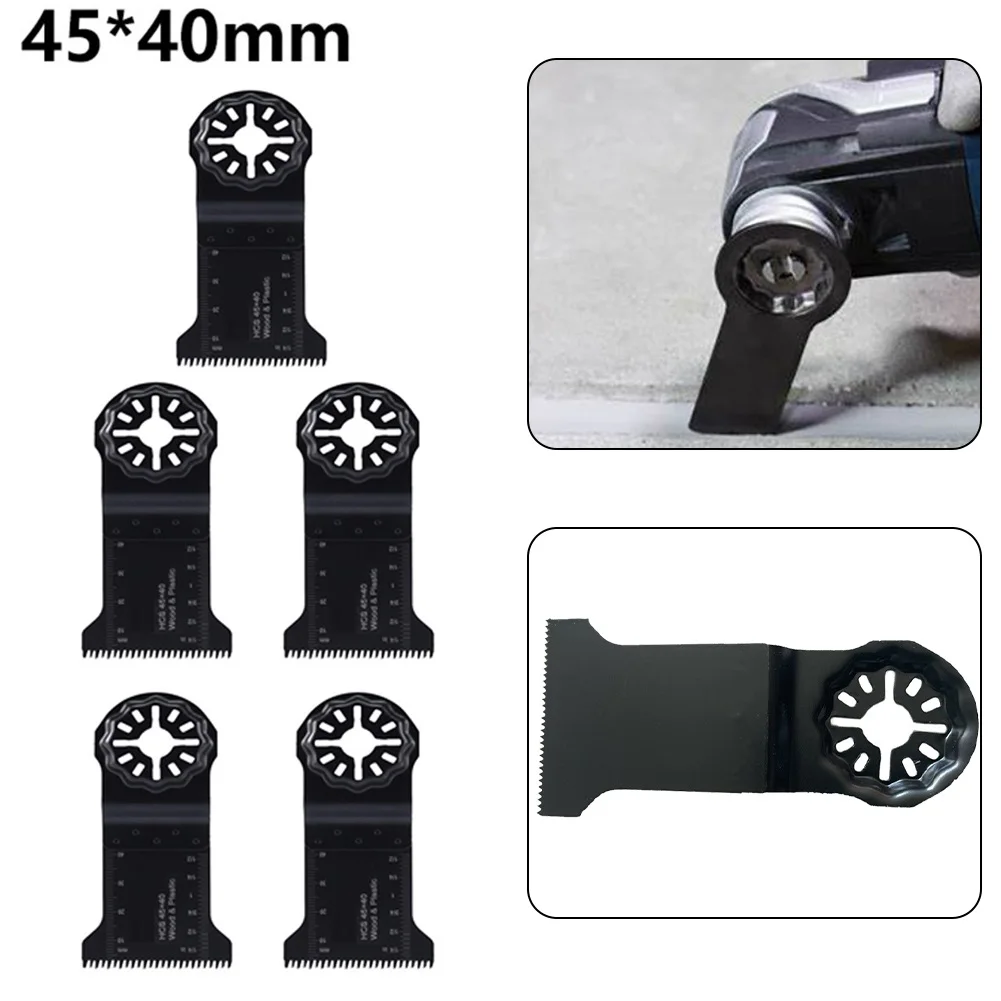 5PC 45mm Universal Oscillating Multitool Saw Blade High Carbon Steel For Soft Metal Wood Plastic Cutting Opening Hole Power Tool
5PC 45mm Universal Oscillating Multitool Saw Blade High Carbon Steel For Soft Metal Wood Plastic Cutting Opening Hole Power Tool