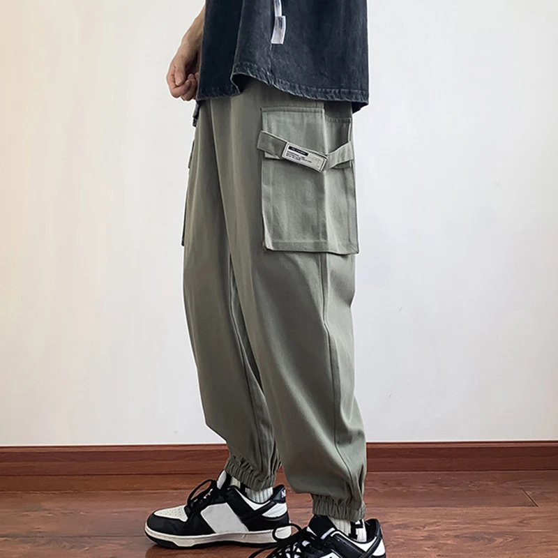 Брюки-карго мужские с широкими штанинами, летние свободные повседневные штаны со средней талией, брюки с несколькими карманами, MA470
Брюки-карго мужские с широкими штанинами, летние свободные повседневные штаны со средней талией, брюки с несколькими карманами, MA470
