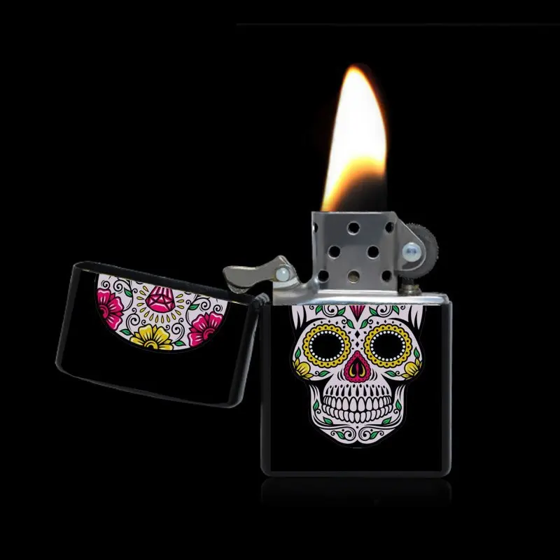 Vintage Metal Skull Skeleton Kerosene Lighter Windproof Torch Lighter Cigarette Lighter Smoking Accessories Gadgets for Men
Vintage Metal Skull Skeleton Kerosene Lighter Windproof Torch Lighter Cigarette Lighter Smoking Accessories Gadgets for Men