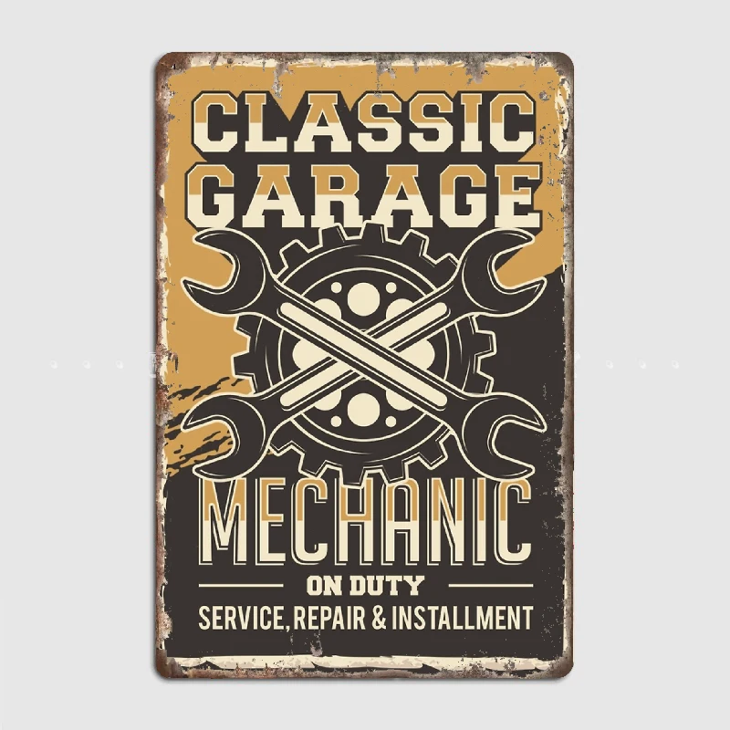 Classic Car Garage Metal Tin Sign Truck Indoor and Outdoor Home Bar Coffee Kitchen Wall Decoration
Classic Car Garage Metal Tin Sign Truck Indoor and Outdoor Home Bar Coffee Kitchen Wall Decoration