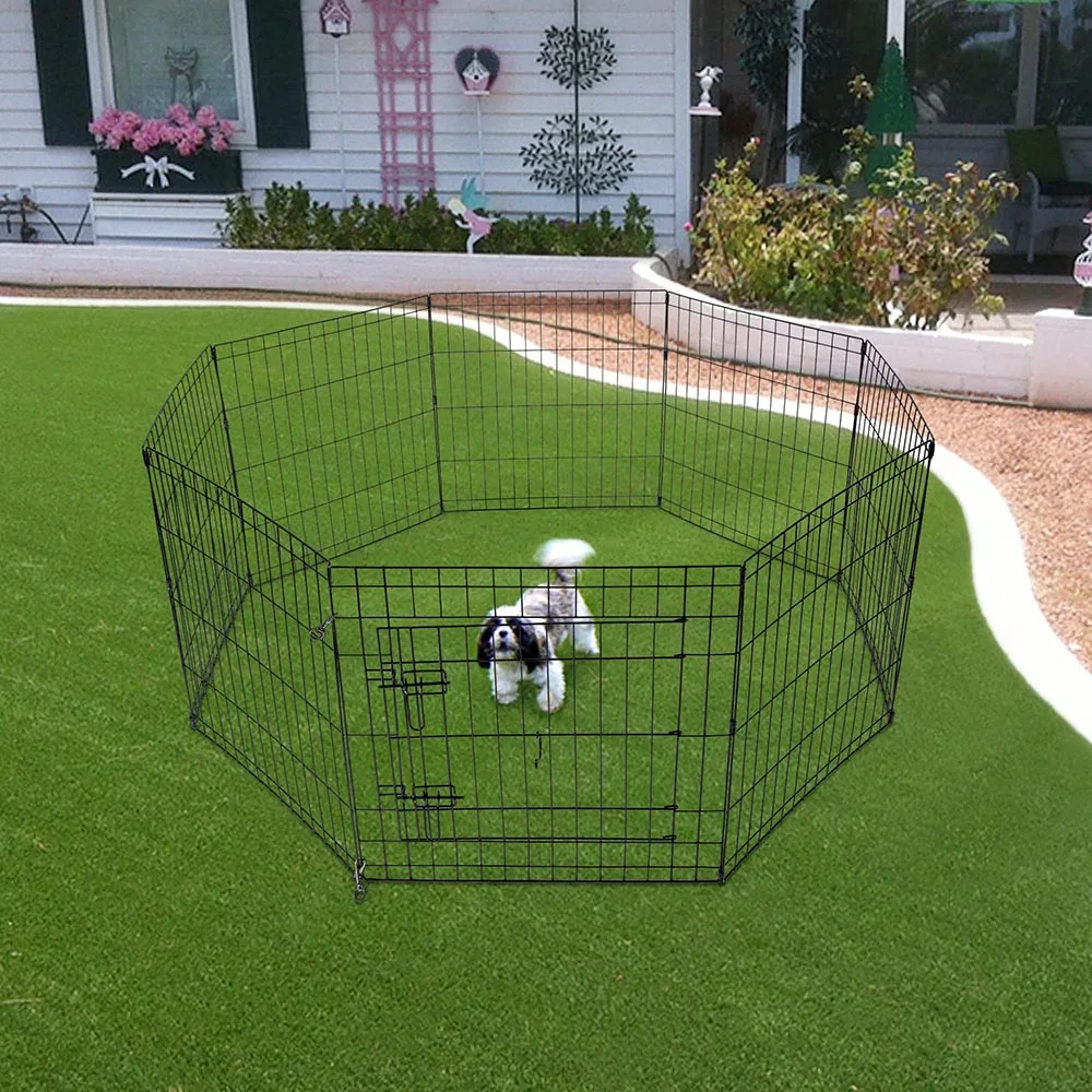 8 Panel Pet Dog Pen Puppy Playpen Foldable Rabbit Run Cat Duck Cage Fence Indoor/Outdoor
8 Panel Pet Dog Pen Puppy Playpen Foldable Rabbit Run Cat Duck Cage Fence Indoor/Outdoor