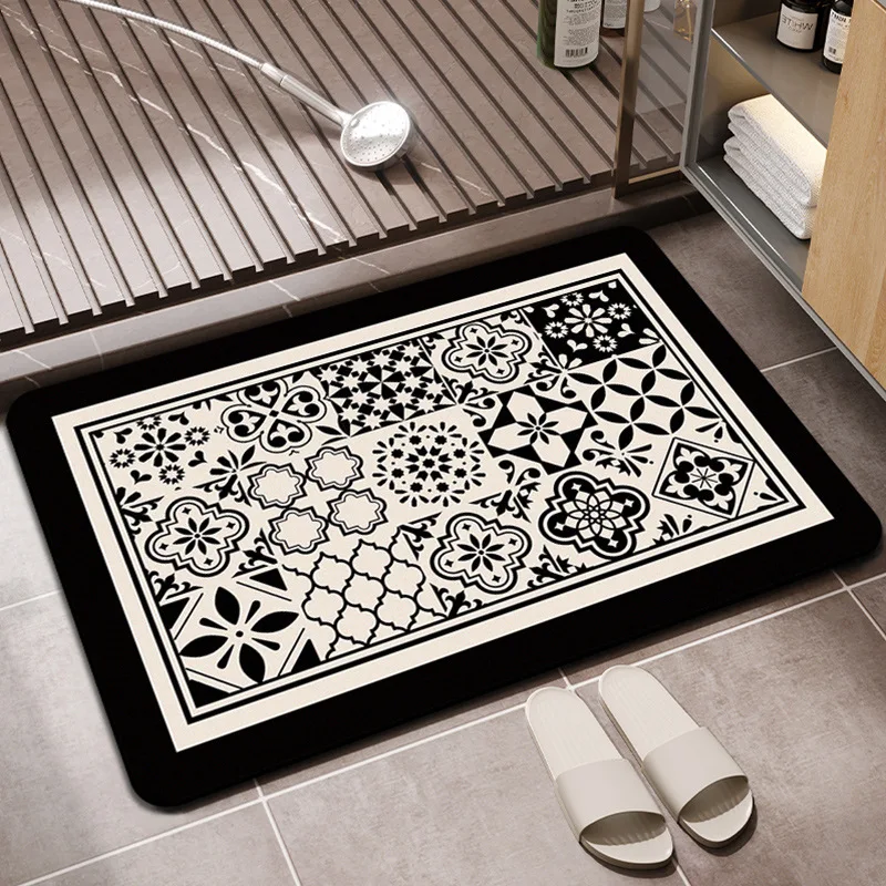 Diatom Mud Bathroom Door Absorbent Pad Toilet Non-slip Quick Dry Floor Mat Toilet Toilet Entry Mat
Diatom Mud Bathroom Door Absorbent Pad Toilet Non-slip Quick Dry Floor Mat Toilet Toilet Entry Mat