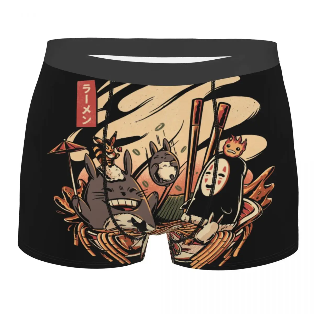 Ramen Pool Party Men's Underwear Japanese Harajuku Miyazaki Hayao Totoro Boxer Shorts Panties Breathable Underpants for Homme
Ramen Pool Party Men's Underwear Japanese Harajuku Miyazaki Hayao Totoro Boxer Shorts Panties Breathable Underpants for Homme