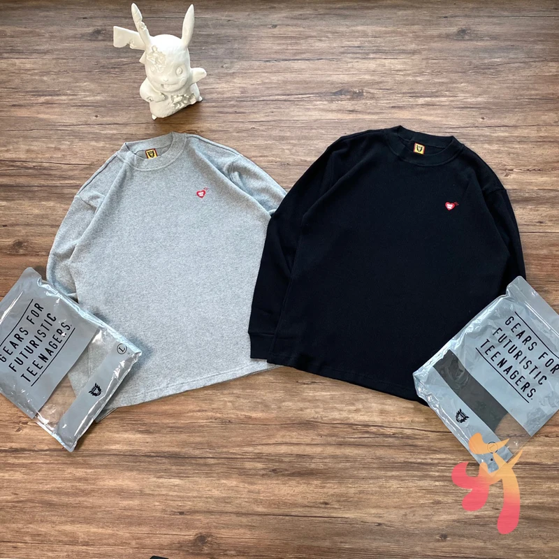HUMANMADE Sweatshirt Waffle Embroidered Love Casual Tops Human Made Patch Embroidered Round Neck Pullover
HUMANMADE Sweatshirt Waffle Embroidered Love Casual Tops Human Made Patch Embroidered Round Neck Pullover