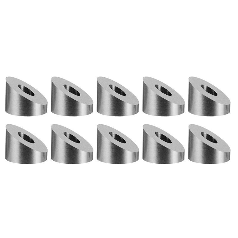 T316 Stainless Steel 1/4 Inch 30 Degree Angle Beveled Washer For 1/8 Inch To 3/16 Inch Deck Cable Railing Kit/Hardware Wood/Meta
T316 Stainless Steel 1/4 Inch 30 Degree Angle Beveled Washer For 1/8 Inch To 3/16 Inch Deck Cable Railing Kit/Hardware Wood/Meta