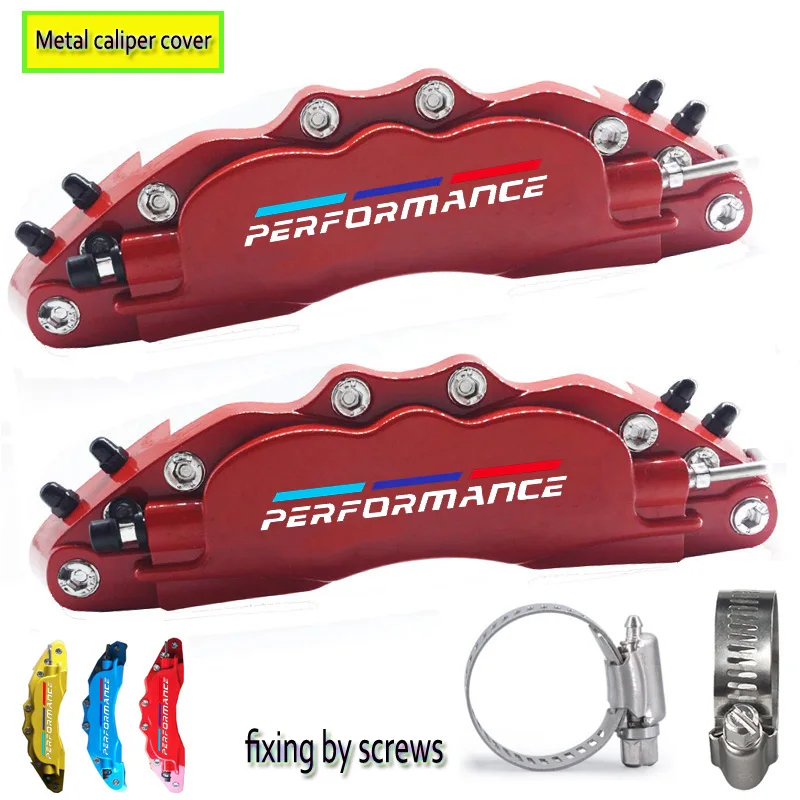 4 Pcs Aluminum Metal Brake Caliper Cover With M Power Performance Sticker Logo Styling Fixing By Screws For BMW Free Shipping
4 Pcs Aluminum Metal Brake Caliper Cover With M Power Performance Sticker Logo Styling Fixing By Screws For BMW Free Shipping