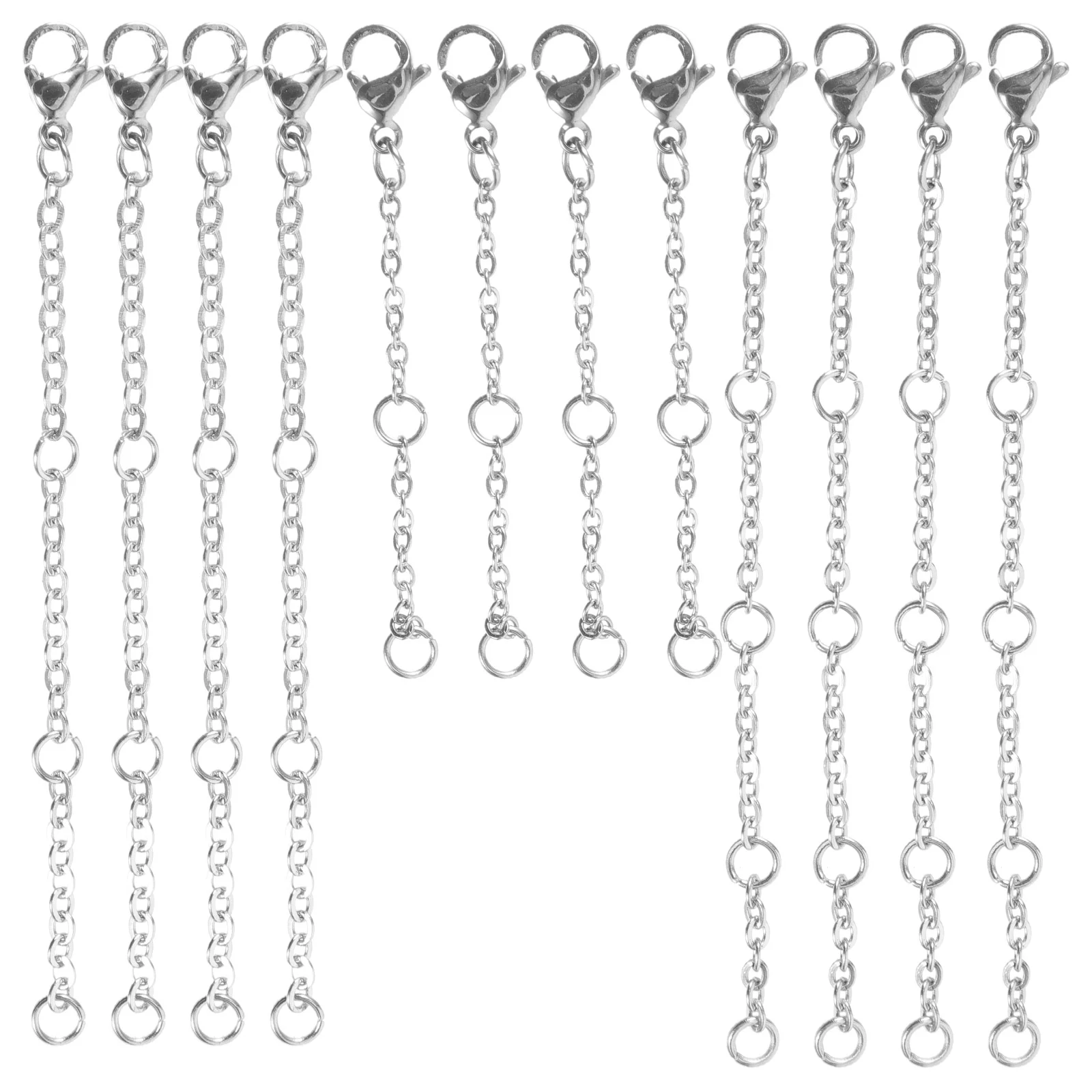 30 Pcs Earring Anklet Extender Chain Extenders Necklaces Silver Jewlery Jewelry Making Handmade Self Choker
30 Pcs Earring Anklet Extender Chain Extenders Necklaces Silver Jewlery Jewelry Making Handmade Self Choker