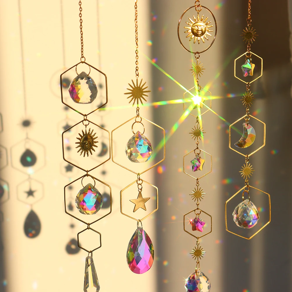 Crystal Wind Chime Catchers Jewelry Ornament Outdoor Garden Windchime Window Hanging Light Catching Pendant Home Room Decor
Crystal Wind Chime Catchers Jewelry Ornament Outdoor Garden Windchime Window Hanging Light Catching Pendant Home Room Decor