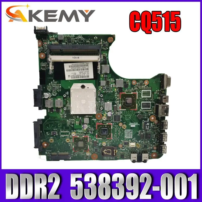 Akemy 538392-001 Laptop Motherboard FOR HP Compaq CQ515 CQ516 516 Notebook 615 Notebook DDR2
Akemy 538392-001 Laptop Motherboard FOR HP Compaq CQ515 CQ516 516 Notebook 615 Notebook DDR2