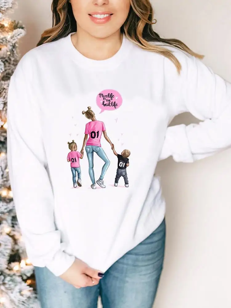 Sweatshirts Ladies Casual Graphic Pullovers Women Cartoon Mom Mother Love Woman Autumn Spring Print Hoodies Female Clothing
Sweatshirts Ladies Casual Graphic Pullovers Women Cartoon Mom Mother Love Woman Autumn Spring Print Hoodies Female Clothing