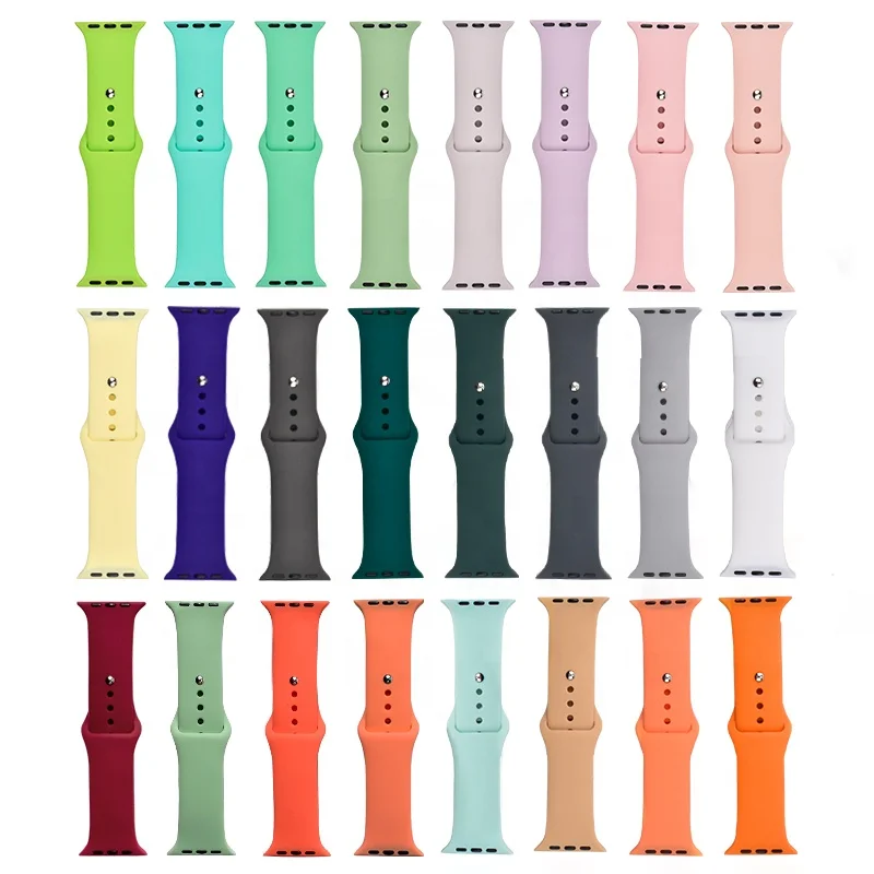 For Silicone Watch Straps Sport Colors Optional Band Soft Smart Soft Silicone Watch Straps for Apple Watch
For Silicone Watch Straps Sport Colors Optional Band Soft Smart Soft Silicone Watch Straps for Apple Watch
