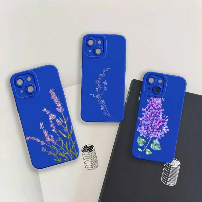 Simple Lavender Purple Flowers Phone Case For iPhone 13 12 11 Pro MAX Mini X XS XR 7 8 Plus Liquid Silicone Klein Blue
Simple Lavender Purple Flowers Phone Case For iPhone 13 12 11 Pro MAX Mini X XS XR 7 8 Plus Liquid Silicone Klein Blue