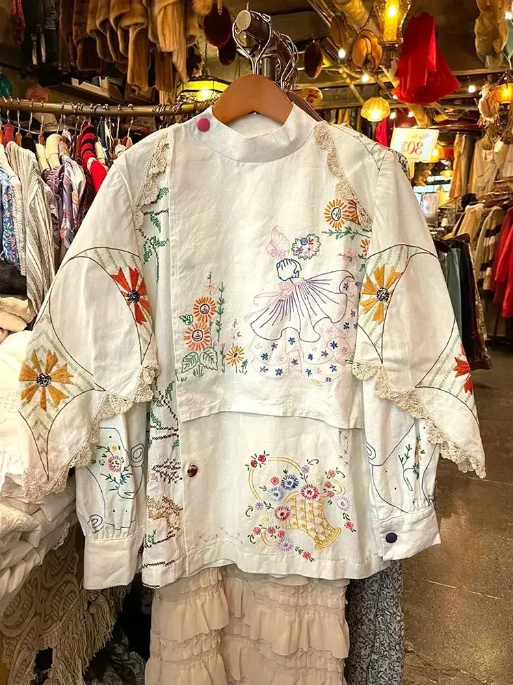Chic Beautiful Top French Gentle White Embroidery Shirts Spring Y2k Clothes Fashion Blouses Female Camisas Y
Chic Beautiful Top French Gentle White Embroidery Shirts Spring Y2k Clothes Fashion Blouses Female Camisas Y