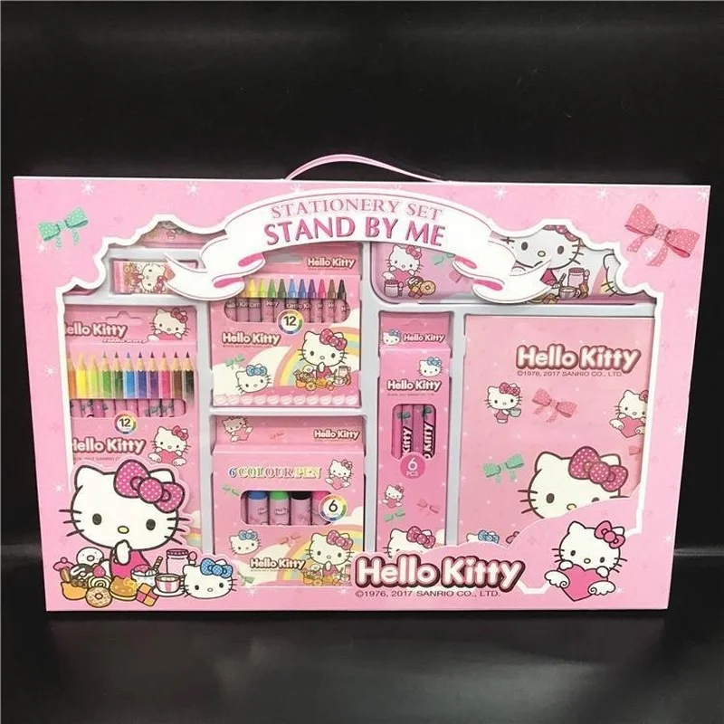 Hello Kitty Pencil Gift bag Primary school stationery Set Children's school supplies Birthday gift box
Hello Kitty Pencil Gift bag Primary school stationery Set Children's school supplies Birthday gift box