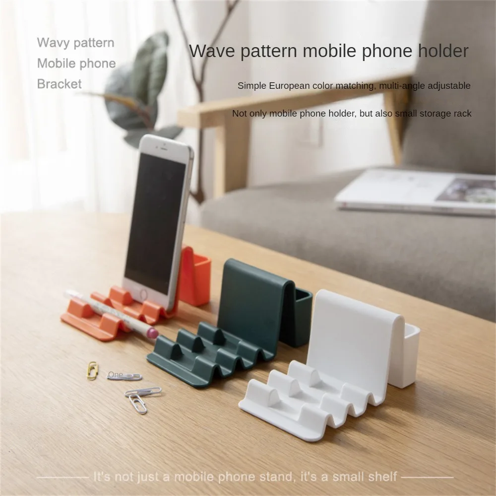 Adjustable Phone Holder Horizontal Hanging Portable Lazy Phone Bracket Small Desktop Phone Stand Holder Wavy Phone Rack Neutral
Adjustable Phone Holder Horizontal Hanging Portable Lazy Phone Bracket Small Desktop Phone Stand Holder Wavy Phone Rack Neutral