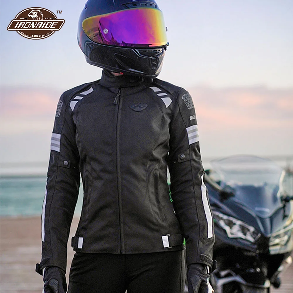 Women's Motorcycle Jacket Waterproof Jaqueta Motociclista Racing Jacket Windproof Biker Clothing Anti-drop Motocross Jacket
Women's Motorcycle Jacket Waterproof Jaqueta Motociclista Racing Jacket Windproof Biker Clothing Anti-drop Motocross Jacket