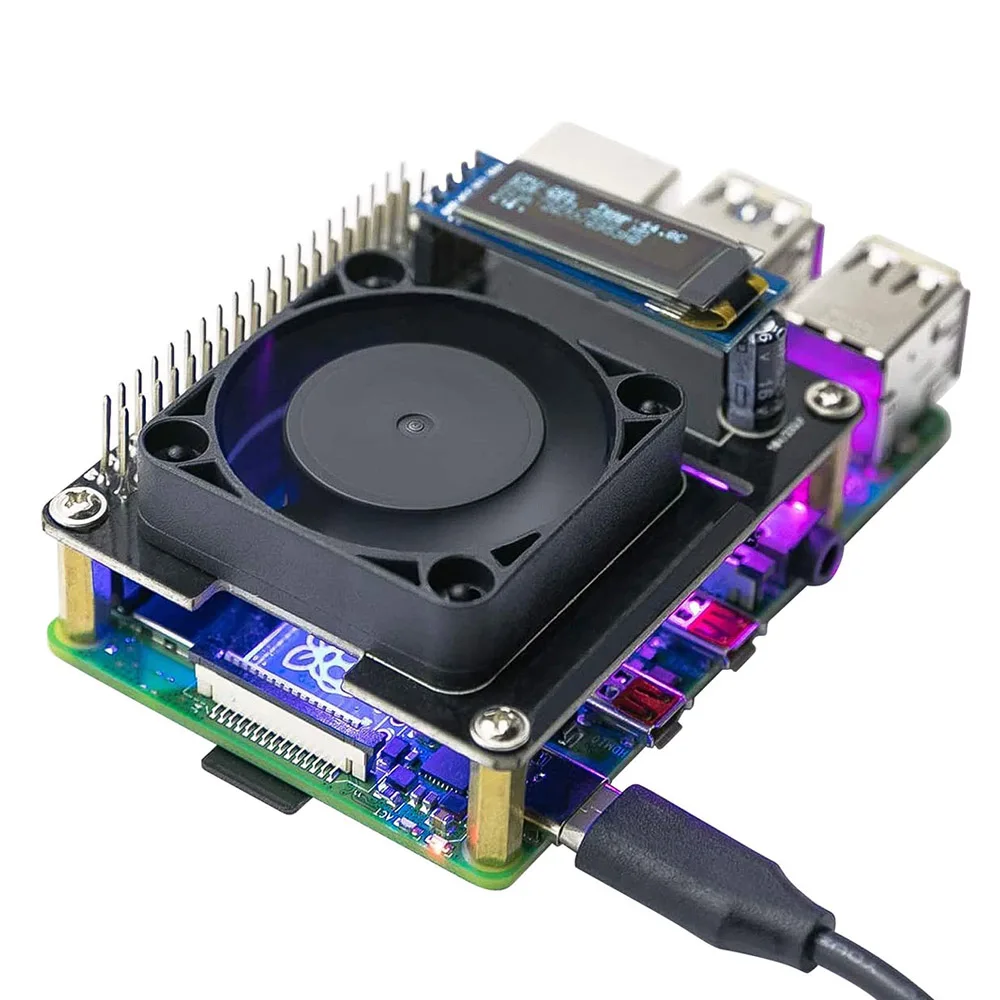 Raspberry Pi 4 охлаждающий вентилятор GPIO удлинительная плата RGB охлаждающая крышка с OLED ЖК-дисплеем для Raspberry Pi 3 Model B 4B 3B + 3B
Raspberry Pi 4 охлаждающий вентилятор GPIO удлинительная плата RGB охлаждающая крышка с OLED ЖК-дисплеем для Raspberry Pi 3 Model B 4B 3B + 3B
