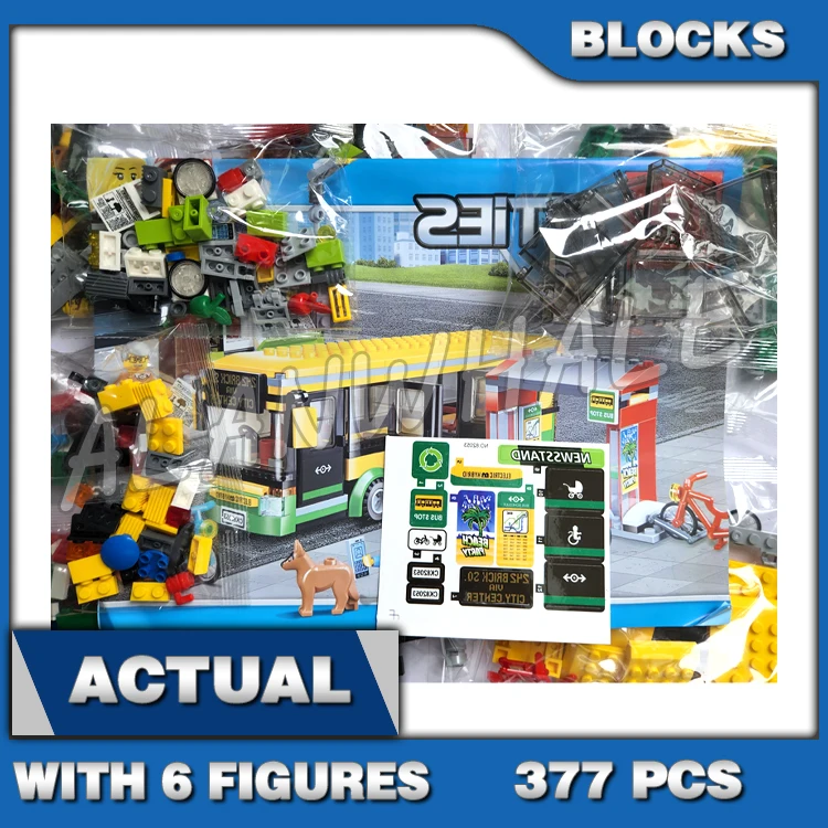 377pcs Urban Bus Station Stop Newsstand Streetlight Waiting Area 02078 Building Blocks Toy Bricks Compatible with Model
377pcs Urban Bus Station Stop Newsstand Streetlight Waiting Area 02078 Building Blocks Toy Bricks Compatible with Model