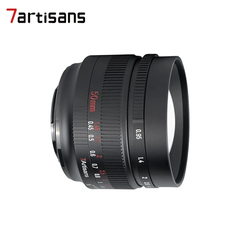 7Artisans 50mm F0.95 MF APS-C Large Aperture Portrait Lens for Sony E/Fuji FX/M43/Canon EOS-M/Nikon Z-Mount Mirrorless Camera
7Artisans 50mm F0.95 MF APS-C Large Aperture Portrait Lens for Sony E/Fuji FX/M43/Canon EOS-M/Nikon Z-Mount Mirrorless Camera