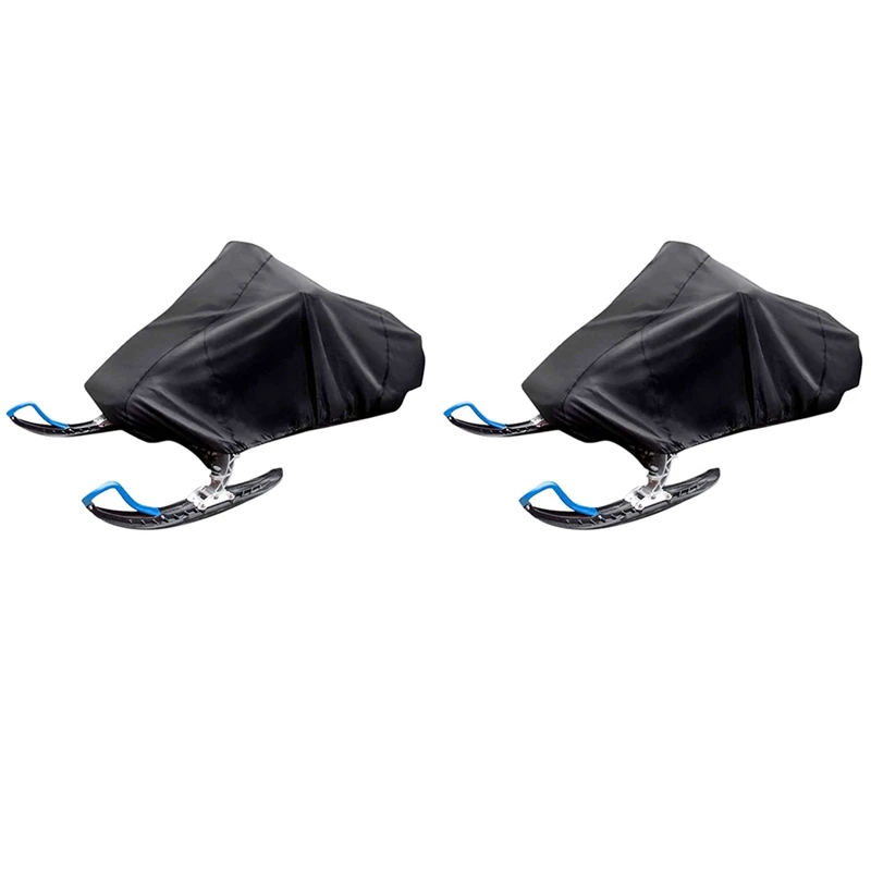 2Pcs 115X51x48inch Full Snowmobile Cover Outdoor Trailerable Sled Cover Waterproof Snowproof Dustproof Cover
2Pcs 115X51x48inch Full Snowmobile Cover Outdoor Trailerable Sled Cover Waterproof Snowproof Dustproof Cover