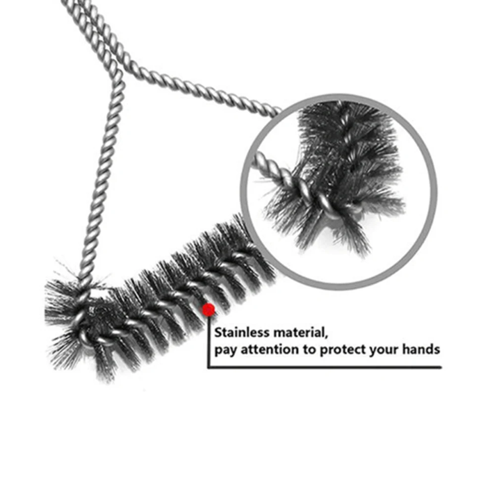 Barbecue Grill BBQ Brush Clean Tool Grill Accessories Stainless Steel Bristles Non-stick Cleaning Brushes Barbecue Accessories
Barbecue Grill BBQ Brush Clean Tool Grill Accessories Stainless Steel Bristles Non-stick Cleaning Brushes Barbecue Accessories