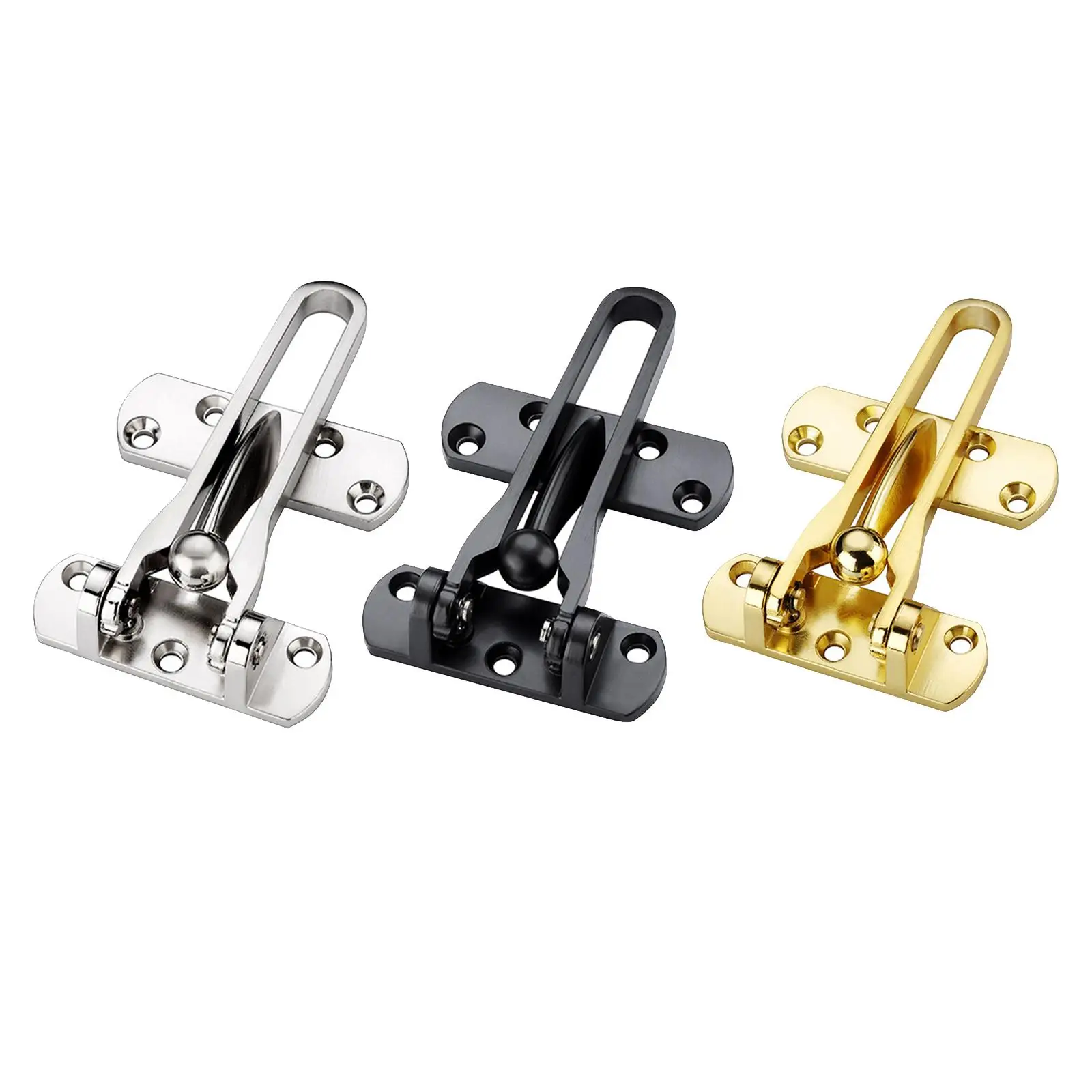 Door Lock Swing Bar Anti Pick with Screw Security Door Bolt Lock Gate latches for Bedroom Window Interior Door Apartment Garden
Door Lock Swing Bar Anti Pick with Screw Security Door Bolt Lock Gate latches for Bedroom Window Interior Door Apartment Garden