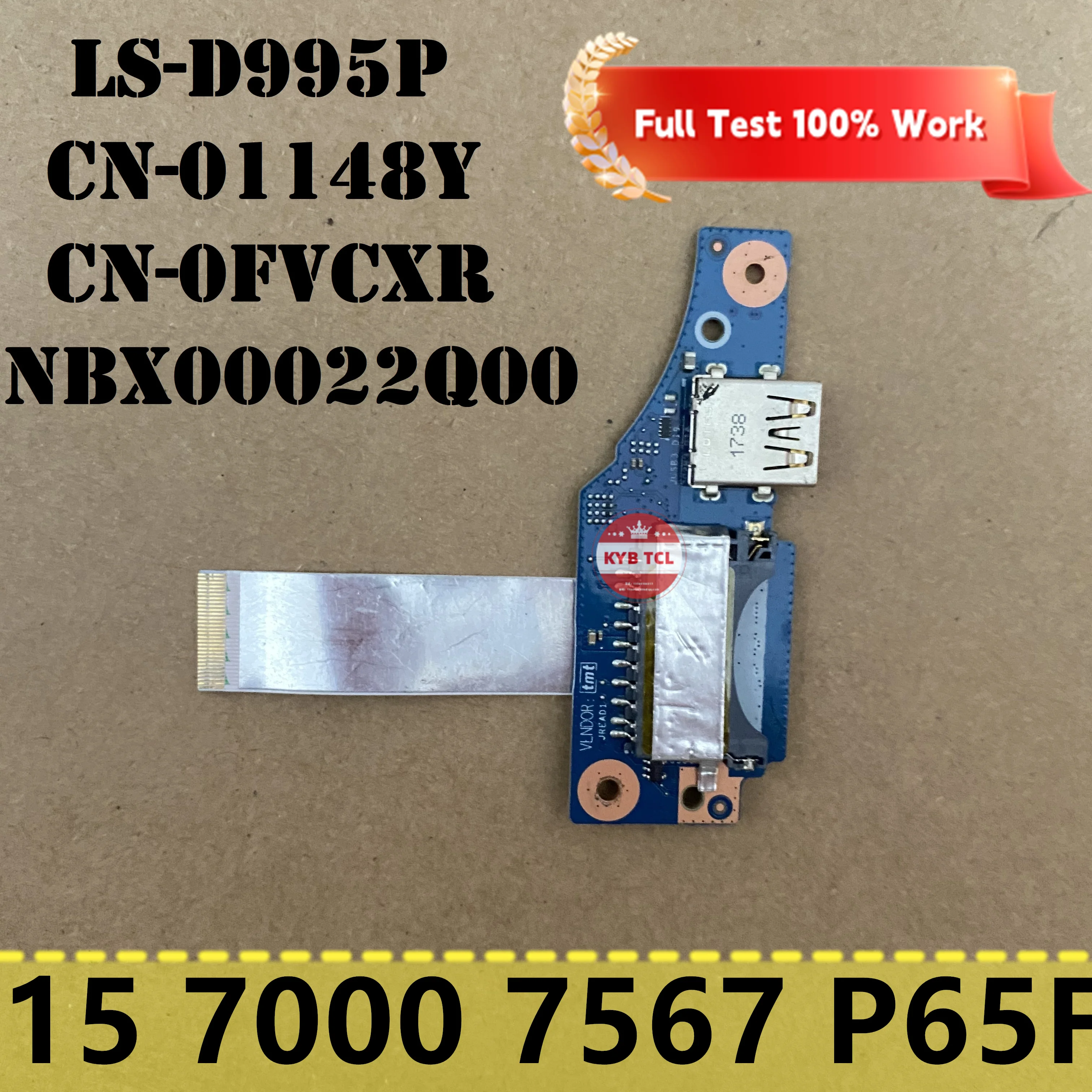 Подлинный Dell Inspiron 15 7000 7567 P65F ноутбук USB SD Card Reader Board w/Cable LS-D995P cn-d995p CN-01148Y 01148Y 1148Y CN-0FVCXR FVCXR 0FVCXR NBX00022Q00 Notebook
Подлинный Dell Inspiron 15 7000 7567 P65F ноутбук USB SD Card Reader Board w/Cable LS-D995P cn-d995p CN-01148Y 01148Y 1148Y CN-0FVCXR FVCXR 0FVCXR NBX00022Q00 Notebook