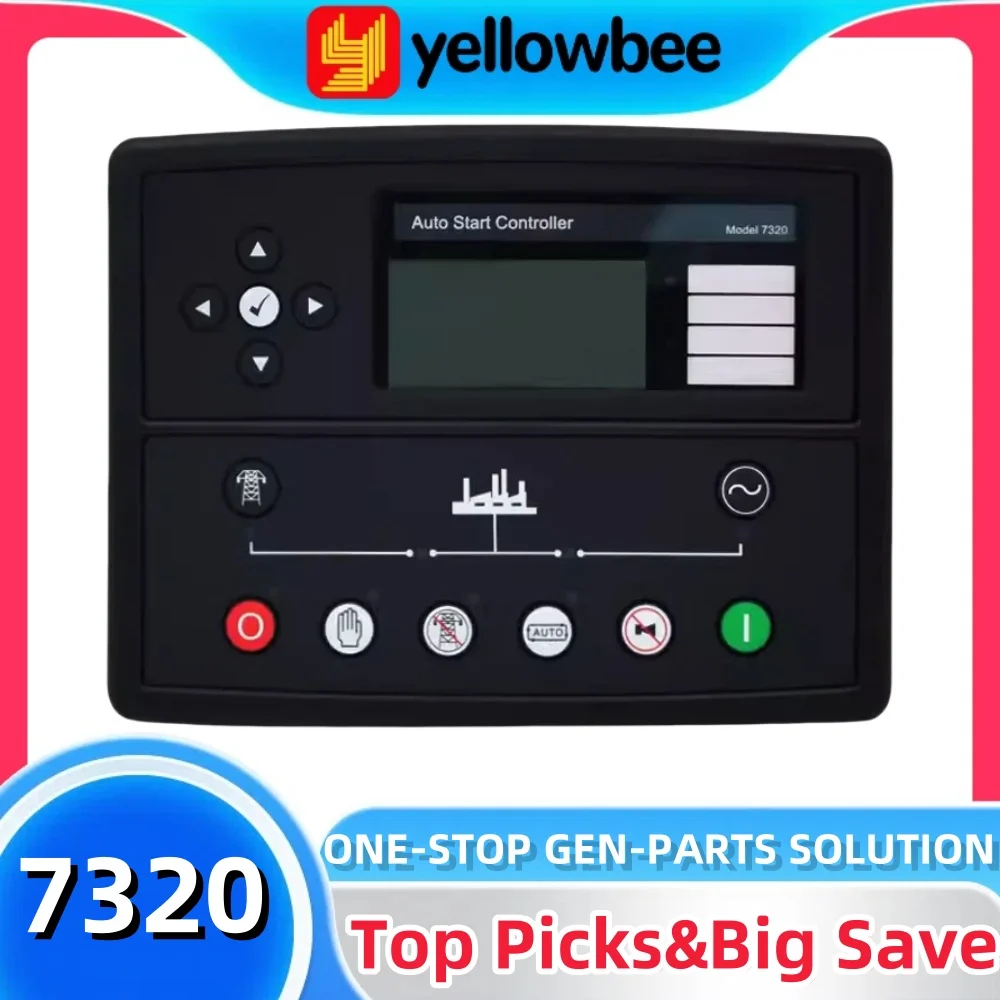 Замените модуль контроллера генератора DSE7320 MKII AM FAuto может хорошо заменяет оригинальный Dse 7320. 
Замените модуль контроллера генератора DSE7320 MKII AM FAuto может хорошо заменяет оригинальный Dse 7320.