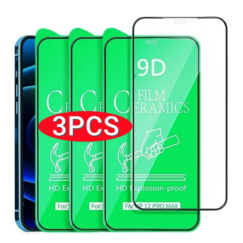 3Pcs 9D Soft Ceramic Film for iPhone 14 Pro Max 6 7 8 14Plus Screen Protector for iPhone 13 12 Mini 11 PRO X XR XS MAX Not-Glass
3Pcs 9D Soft Ceramic Film for iPhone 14 Pro Max 6 7 8 14Plus Screen Protector for iPhone 13 12 Mini 11 PRO X XR XS MAX Not-Glass