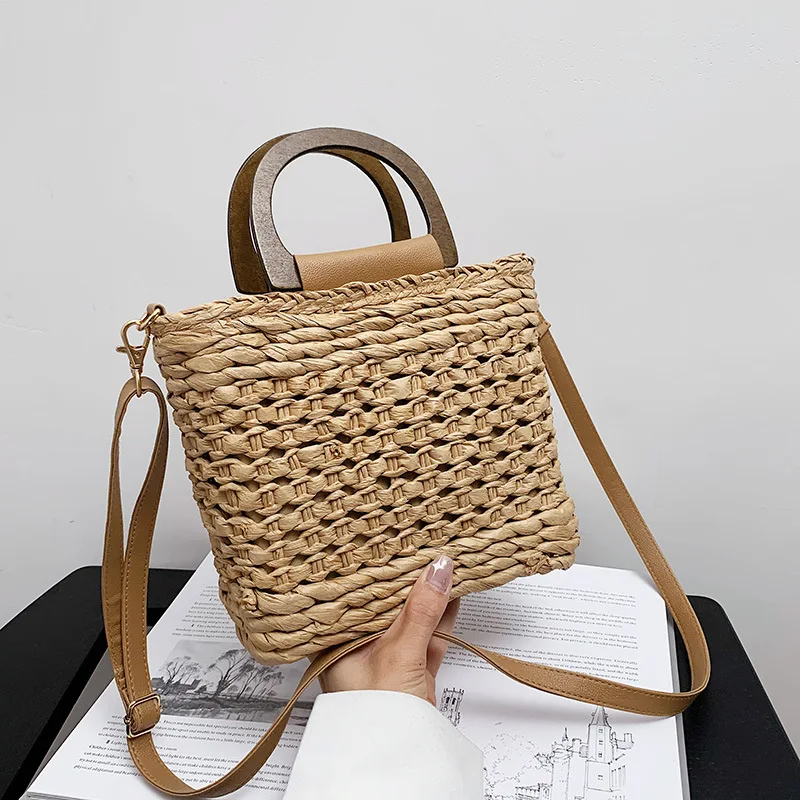 Casual Straw Bucket Bags Women Summer Messenger Bag Rattan Bags Beach Crossbody Bag Lady Travel Purses and Handbags Shoulder Bag
Casual Straw Bucket Bags Women Summer Messenger Bag Rattan Bags Beach Crossbody Bag Lady Travel Purses and Handbags Shoulder Bag