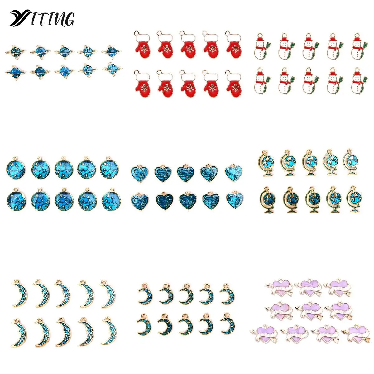 10pcs/lot Colorful Enamel Christmas Charms Handmade DIY Earrings Necklace Jewelry Accessories Handmade Supplies
10pcs/lot Colorful Enamel Christmas Charms Handmade DIY Earrings Necklace Jewelry Accessories Handmade Supplies