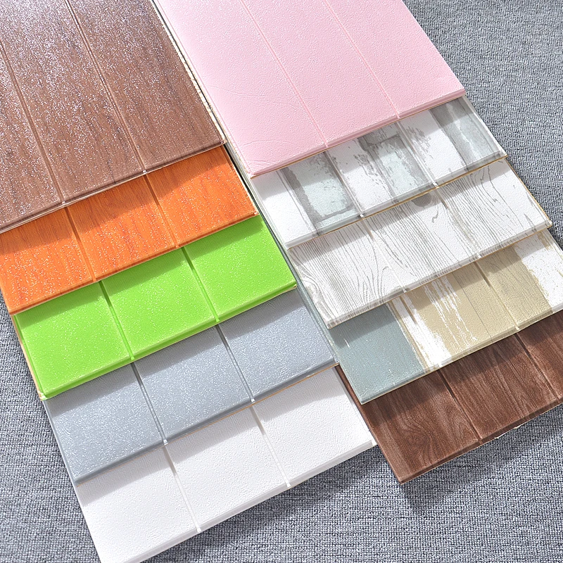 Self-Adhesive 3D Wood Wall Stickers Living Room Decor Foam Waterproof Panels Covering Wallpaper TV Background Kids Room 70*70
Self-Adhesive 3D Wood Wall Stickers Living Room Decor Foam Waterproof Panels Covering Wallpaper TV Background Kids Room 70*70