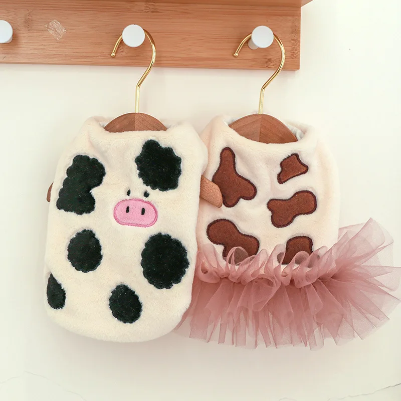 Pet Dog Clothes Cow Lovers Jackets for Dogs Clothing Cat Small Cute Autumn Winter Fleece Thicken Fashion Boy Girl Chihuahua Gift 
Pet Dog Clothes Cow Lovers Jackets for Dogs Clothing Cat Small Cute Autumn Winter Fleece Thicken Fashion Boy Girl Chihuahua Gift