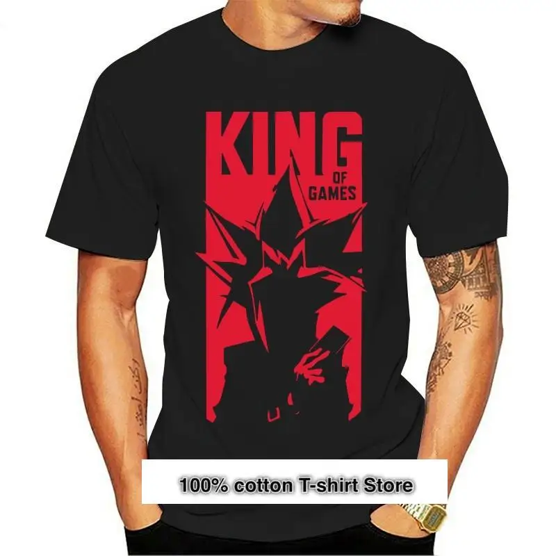 Camiseta negra с принтом yu-gi-oh Atem Yami Yugi Duelist Shadow King Of Games, talla S a 3Xl, 2021
Camiseta negra с принтом yu-gi-oh Atem Yami Yugi Duelist Shadow King Of Games, talla S a 3Xl, 2021